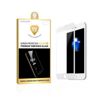 Защитное стекло для iPhone 7 и 8 Mietubl Super-D White